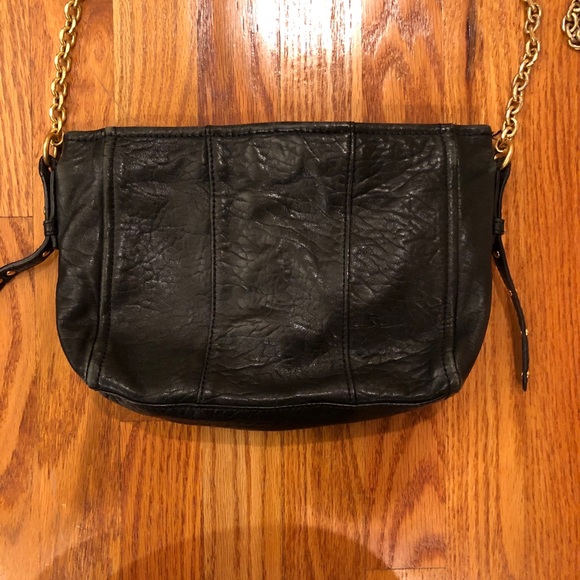 Juicy Couture Bags Juicy Couture Black Leather Crossbody Bag Poshmark